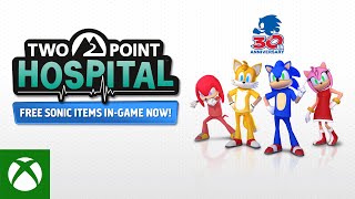 Xbox Sonic joins Two Point Hospital - Free DLC out now! anuncio