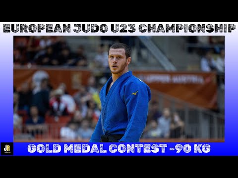 Mihail LATISEV VS Giorgi JABNIASHVILI European Judo Championships U23 | Gold medal contest -90 kg
