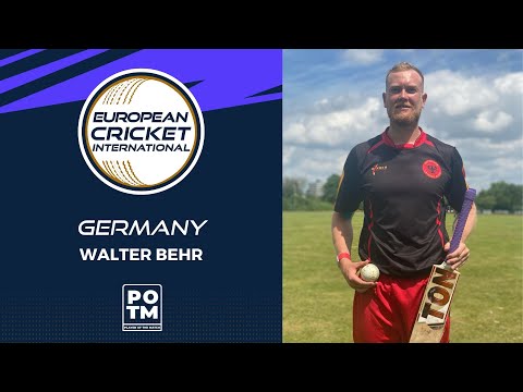 POTM: W.Behr - GER vs AUT | Highlights | ECI Germany T20I Tri-Series, Krefeld Day 4 | ECI22.031