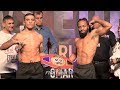 LEE SELBY & OMAR DOUGLAS FACE OFF AS BOTH MAKE WEIGHT AT WEIGH IN!