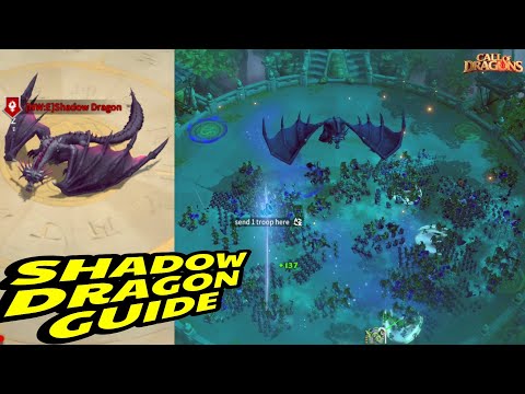 call of dragons - SHADOW DRAGON GUIDE | Elite raid & frame unlock 