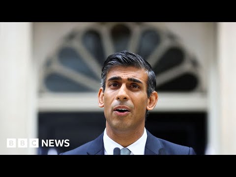 Rishi Sunak's first address as UK prime minister - BBC News