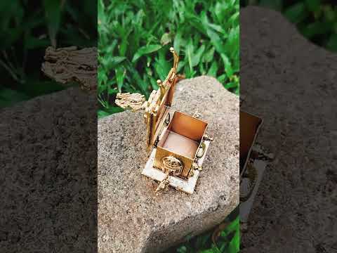 Meenakari Work Palki Radhe Krishna Sindoor Dibbi Box video