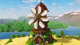 Minecraft | How to build a Windmill | Tutorial 🏡