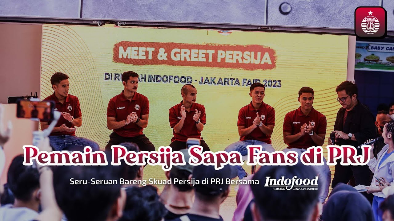 Persija Sapa Jakmania di Meet & Greet Rumah Indofood