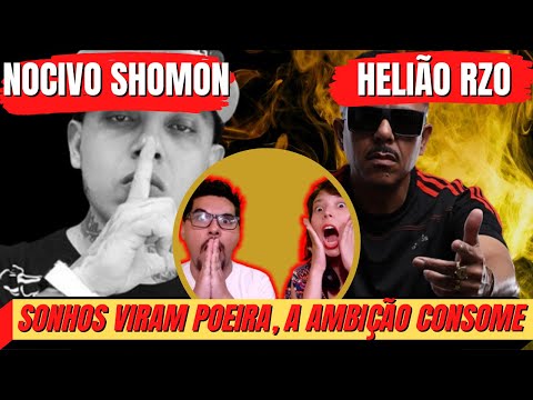 Rockeiros reagem a RAP - Nocivo + Helião - Mundo Cruel [PRIMEIRA REAÇÃO VIDA SEM TRILHOS]