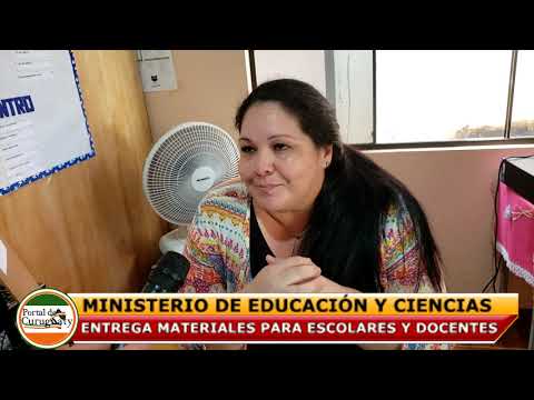 MEC ENTREGA MATERIALES PARA ESCOLARES Y DOCENTES DE CANINDEYÚ