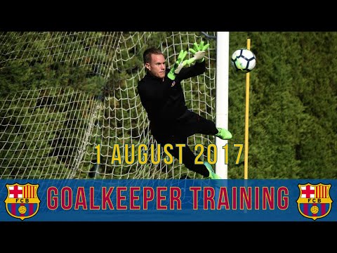 Marc-André ter Stegen | FC Barcelona: Goalkeeper Training | 1/8/2017