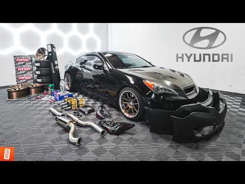 Surprising Our EMPLOYEE with His DREAM CAR BUILD! (Full Transformation) 2011 Hyundai Genesis Coupe