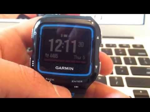 How to modify profiles in Garmin 920xt