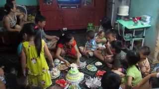 Sinh nhat Thu Hà 2 tuổi