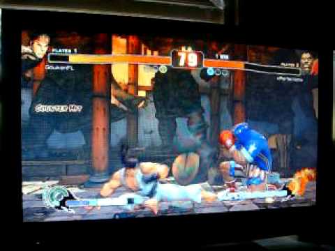 Street Fighter 4 xPerfections(BA) vs GoukenFL(RY) pt1