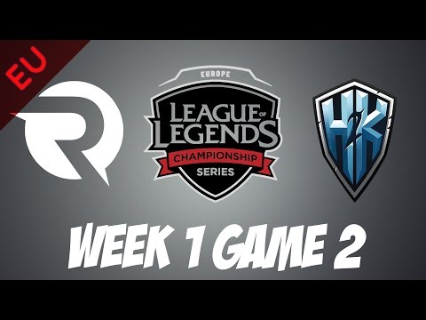 Origen vs H2K | Game 2 | HIGHLIGHTS | EU LCS Spring Split 2017