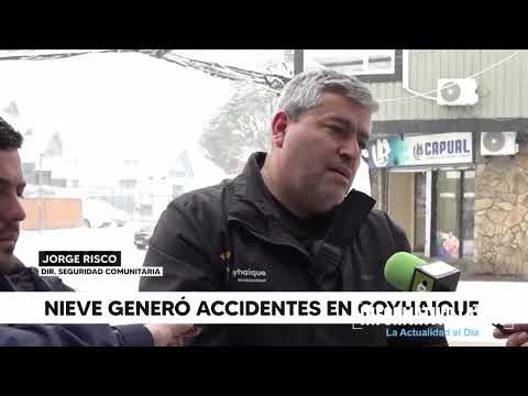 Nevadas regresan a Aysén y complican el tránsito en diversos sectores de la región