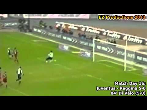 Serie A 2002-2003, day 16 Juventus - Reggina 5-0 (Di Vaio goal)