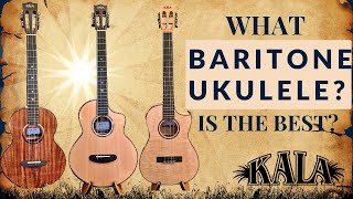 Video thumbnail for Best Kala Baritone Ukulele | Acacia vs Maple vs DELUXE Spruce & Rosewood - Uke tonewood comparison by jr dahman