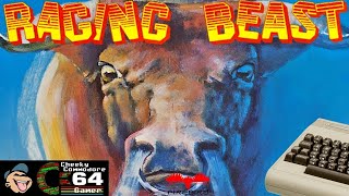 RAGING BEAST – Commodore 64 (1985) | Firebird's Humorous Bullfighting Simulation