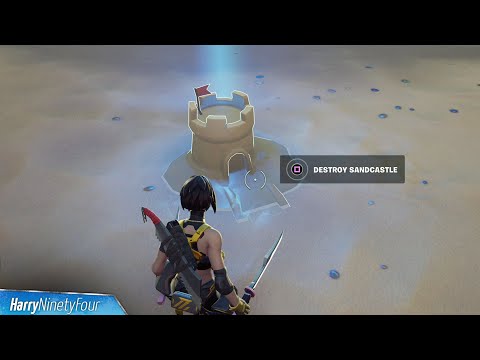 Destroy Special Sandcastles All Locations - Fortnite