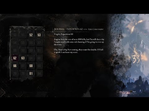 Clair Obscur: Expedition 33 Journal location of Expedition 62 on Continent world map