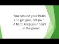Keep Your Head In The Game Hats Practice Video