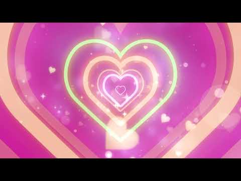 [4K] Love Heart Tunnel - Loop Visuals