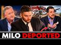 Milo Yiannopoulos CRIES After Getting DEPORTED By ICE -  Piers Morgan SHUTS HIM DOWN