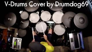 &quot;Takin&#39; Me Down&quot; - Hardline - V-Drums Cover - TD-20X - Drumdog69 - HD