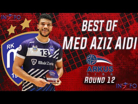 Best Of Med Aziz Aidi #RK_Metaloplastika #Super_Lige #Round_12 2022_2023