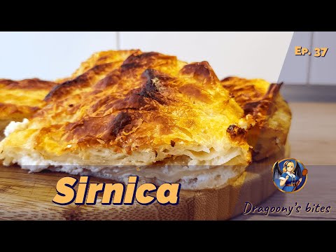 How To Make Traditional Sirnica - Crispy Cheese Pie Recipe (Balkan Style)