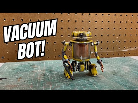 Scratch Building "Clutch" The Industrial Vacuum Robot