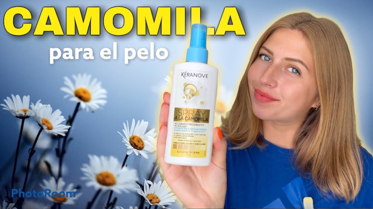 ACLARAR EL PELO DE FORMA NATURAL EN CASA | Camomila para el cabello