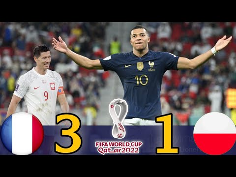 France vs Poland | 3-1 | World Cup 2022 🏟️ All Goals Extended & Highlights HD