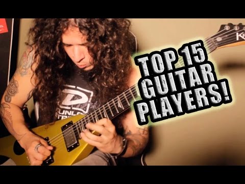 TOP 15 METAL / ROCK GUITAR PLAYERS!!! A 2016 list