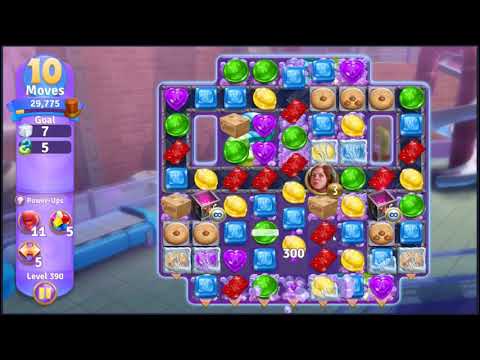 Wonka's World of Candy Level 390 - NO BOOSTERS + FULL STORY 🍫 | SKILLGAMING ✔️