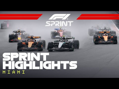 F1 Sprint Highlights | 2025 Miami Grand Prix