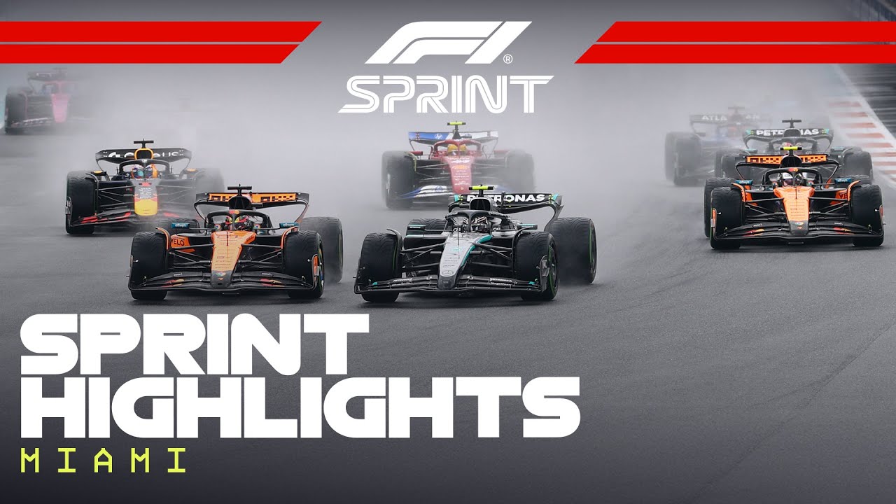 F1 Sprint Highlights | 2025 Miami Grand Prix