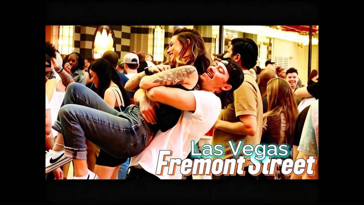 IRL LAS VEGAS LIVE 🎉 Fremont Street Experience Friday Night Party! #lasvegaslive