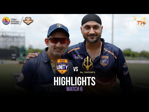 Match 6 Highlights: Morrisville Unity vs New Jersey Triton's | US Masters T10 2023