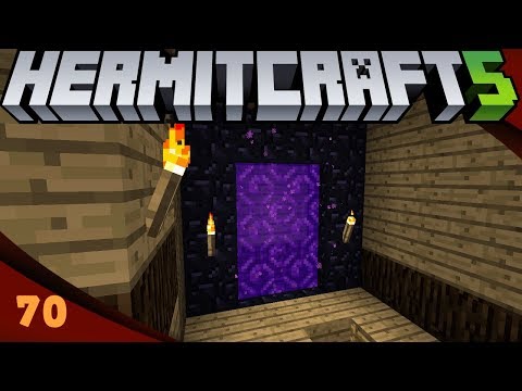Nether Access Fixed - Hermitcraft 5 Ep70