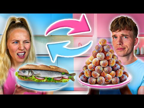 swapping each others meals