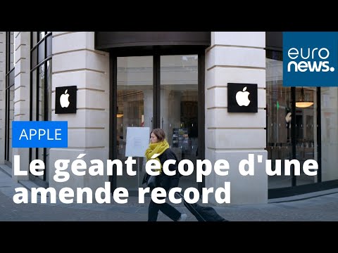 France : Apple écope d'une amende record de 1,1 milliard d'euros pour pratiques anticoncurrentielles