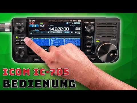 Icom IC-705 📻 Operation & Functions