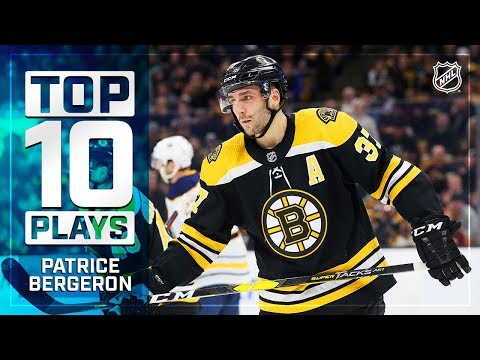 Top 10 Patrice Bergeron plays from 2018-19