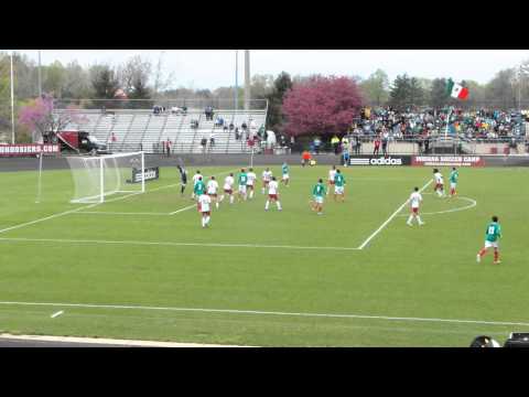 Indiana University - Mexico U20 (0-1) Goal