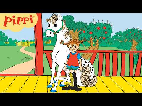 Pippi moves into Villa Villekulla