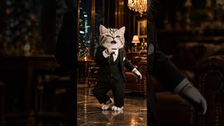 very cool cat dance #cat #matercat #kittens