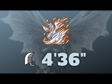 【MHWI】The Place Where Winter Sleeps | AT Velkhana GS Solo - 04'36"30 | 歴戦王イヴェルカーナ 大剣ソロ 【PC】