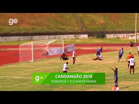 Gol: Paranoá 1 x 0 Santa Maria - Brasiliense 2018