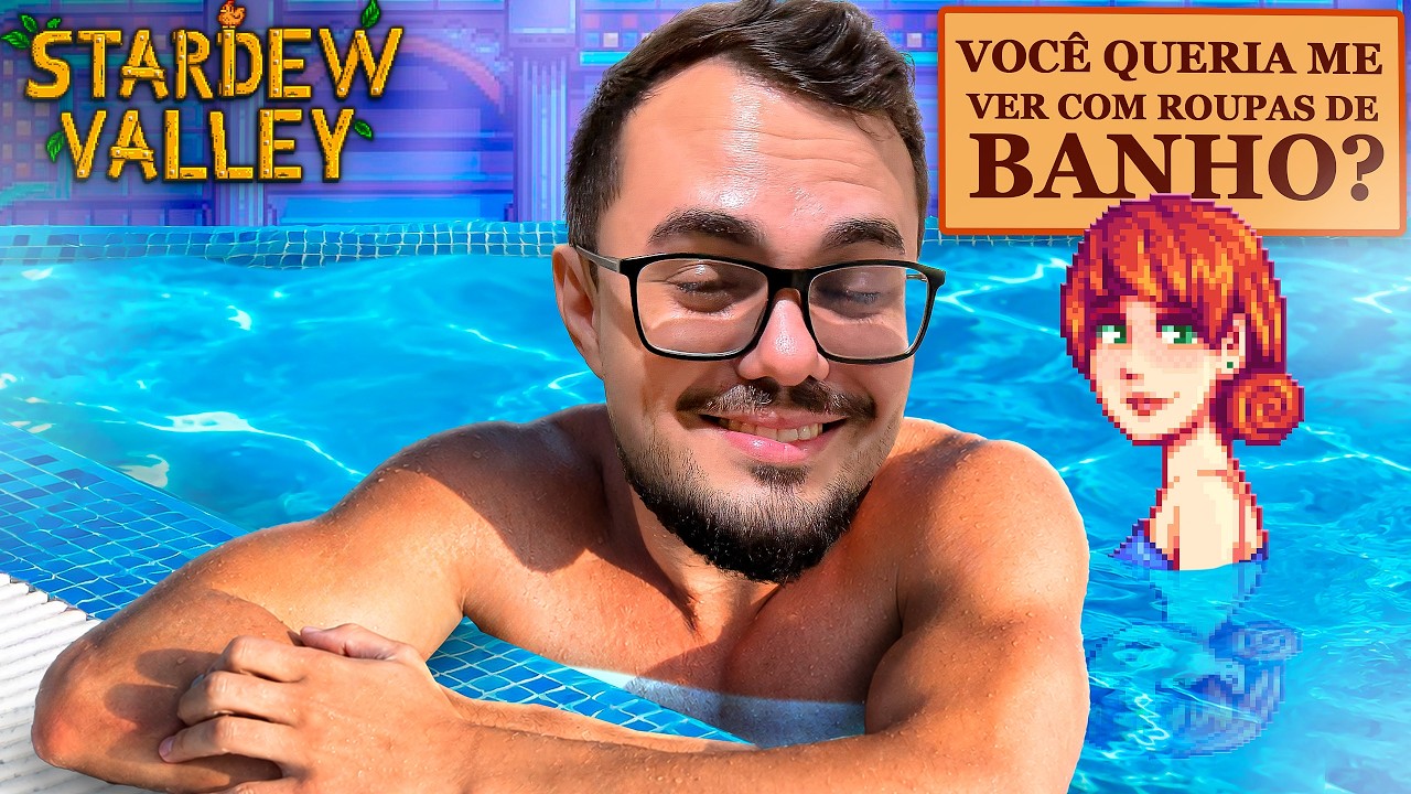 ELA ME CHAMOU PRA SAUNA DE NOITE - STARDEW VALLEY