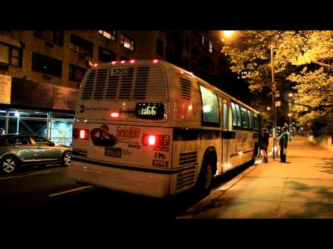 MaBSTOA Bus: West Side Bound RTS [5203] M66 at 67th St & 1st Ave